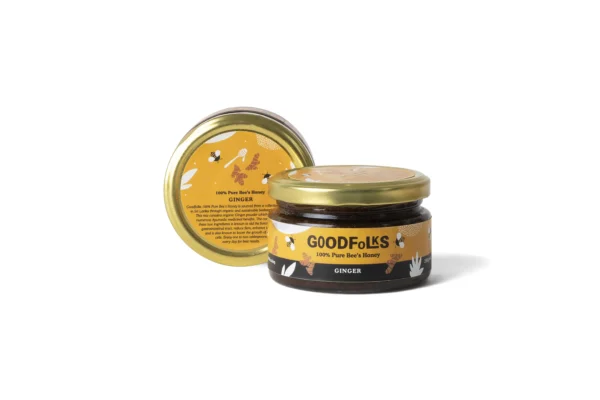 Goodfolks Ayurvedic Bee Honey Blend - Ginger - Pack View