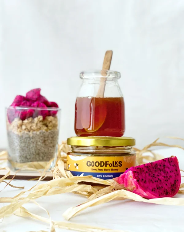 Sri Lanka Ayurvedic Bee Honey Supplier - Uva Region - Amber Colour - Wild Honey - Regenerative Agriculture