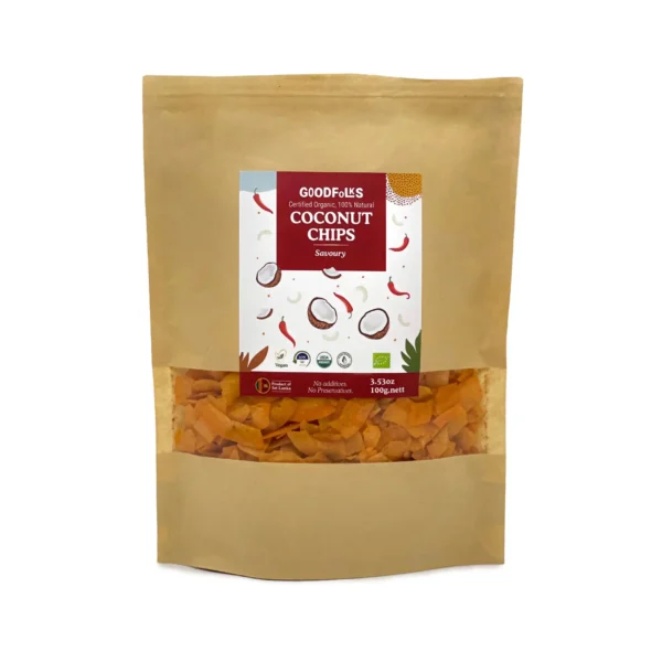 Goodfolks Organic Coconut Chips Supplier - Sri Lanka