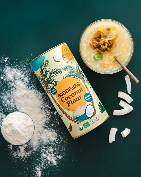 Goodfolks Organic Coconut Flour Sri Lanka Low GI