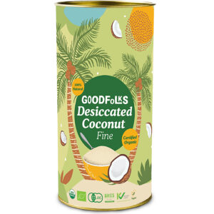 Goodfolks Organic Desiccated Coconut Flour Fine from Sri Lanka