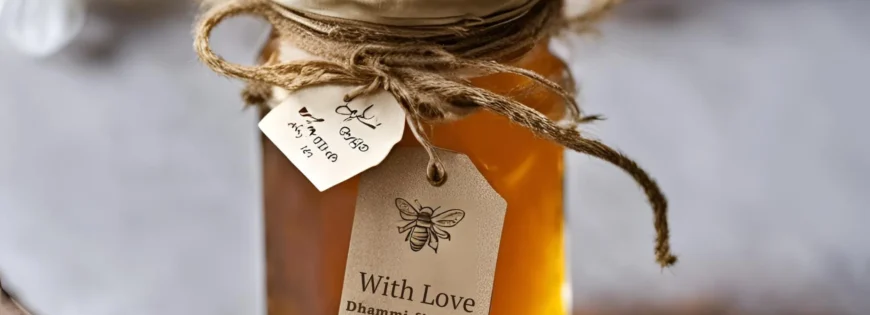 Sri Lanka Wedding Favours - Bee Honey