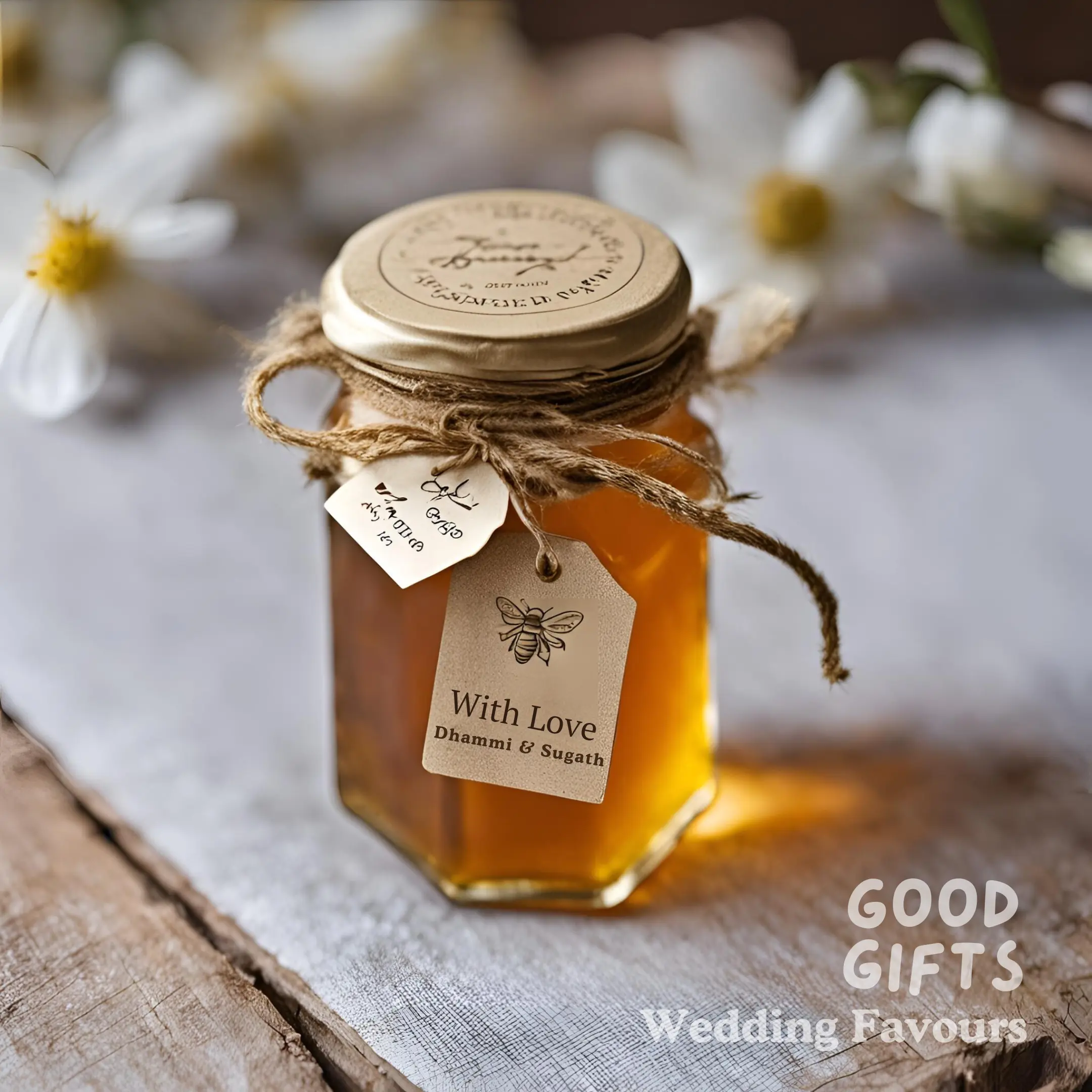 Sri Lanka Wedding Favours - Bee Honey