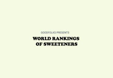 Glycemic Index ranking of popular sweeteners