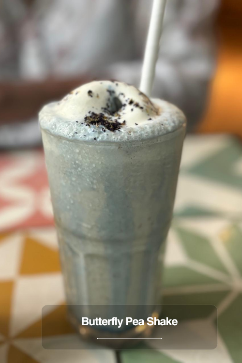 Butterfly Pea Shake (blue pea shake)