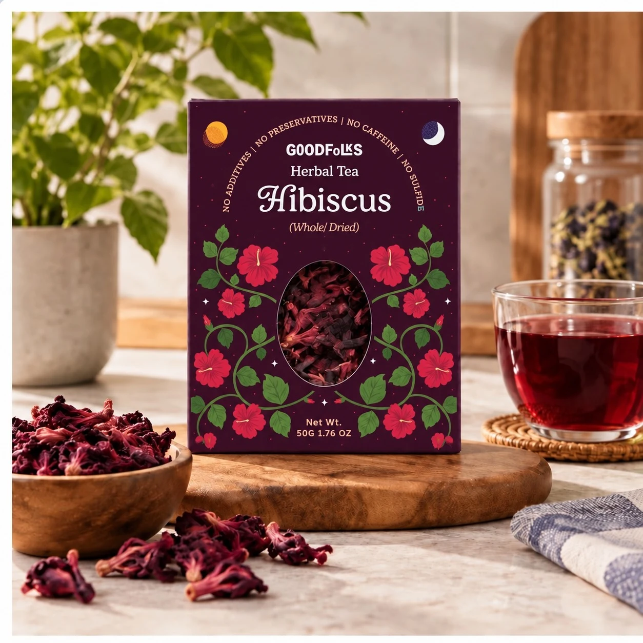 Goodfolks Hibiscus flowers from Sri Lanka